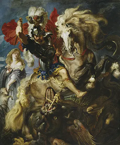 Saint George and the Dragon Peter Paul Rubens